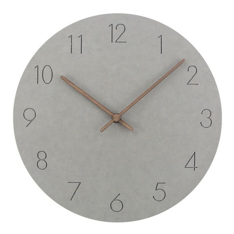 Minimalist Wall Clock - Scandinavian Style - Wooden Hands - Silent Movement - Home Decor - Image 8