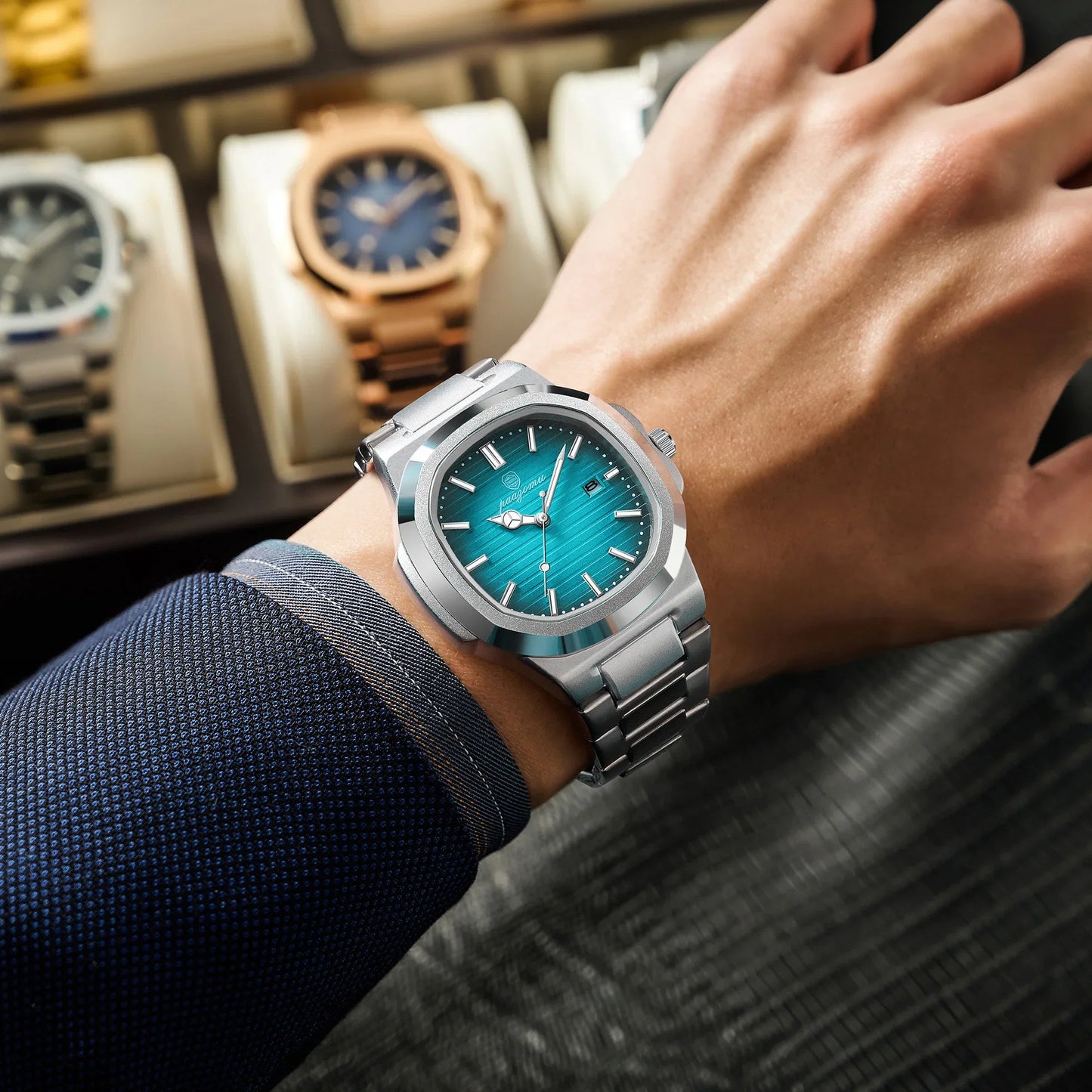 Modena d'Oro Stainless Steel Watch