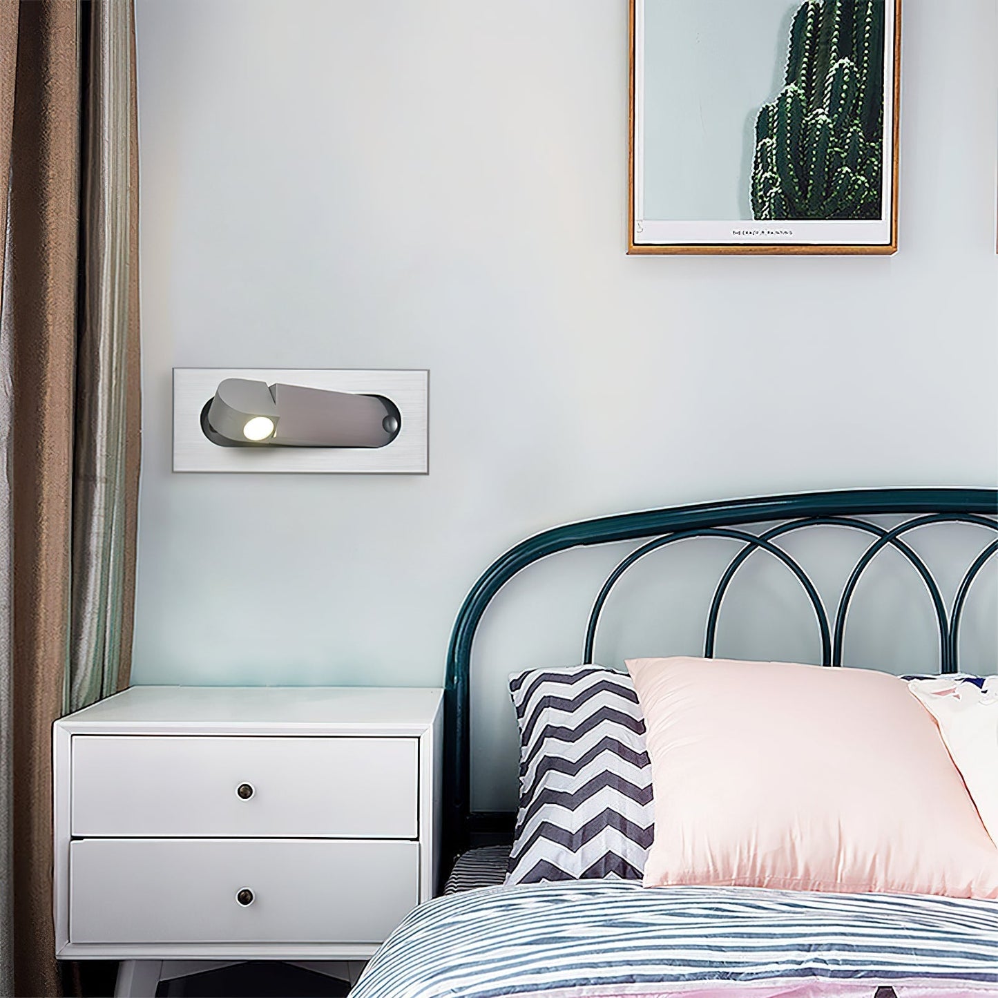 Modern Adjustable LED Bedside Reading Lamp - Varied Finishes