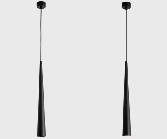 Modern Aluminium Cone Pendant Light - Contemporary Style Hanging Lamp - Image 1