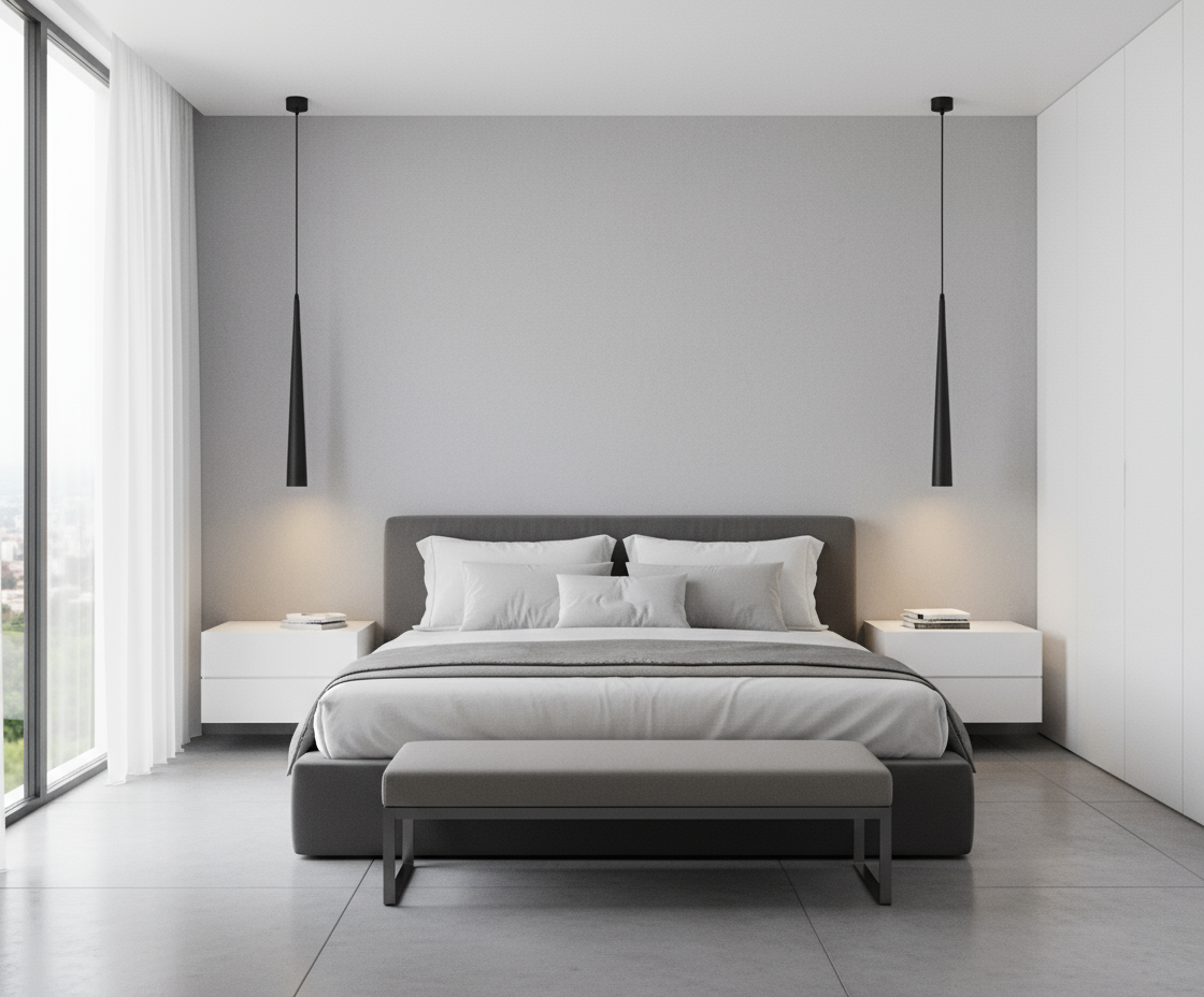 Modern Aluminium Cone Pendant Light - Contemporary Style Hanging Lamp - Image 2