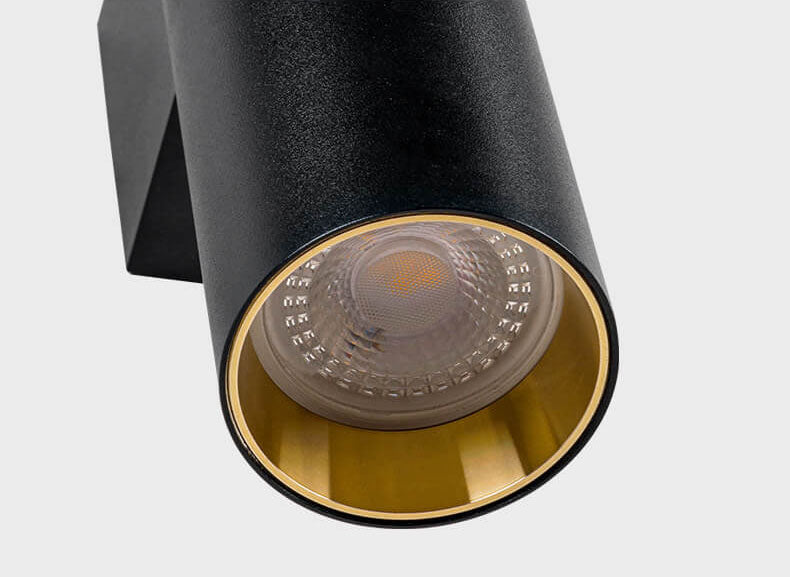 Modern Aluminum Cylinder Wall Sconce - LED 2-Light Fixture - Contemporary Style - Image 5