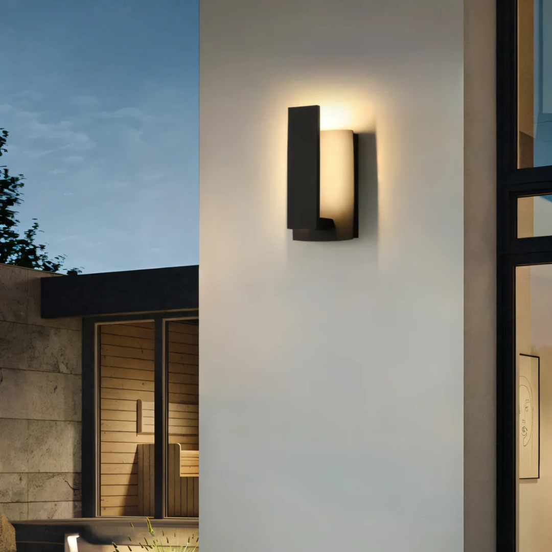 Modern Aluminum LED Outdoor Wall Light - Waterproof Exterior Fixture for Garden - 3000K Warm White - Image 2