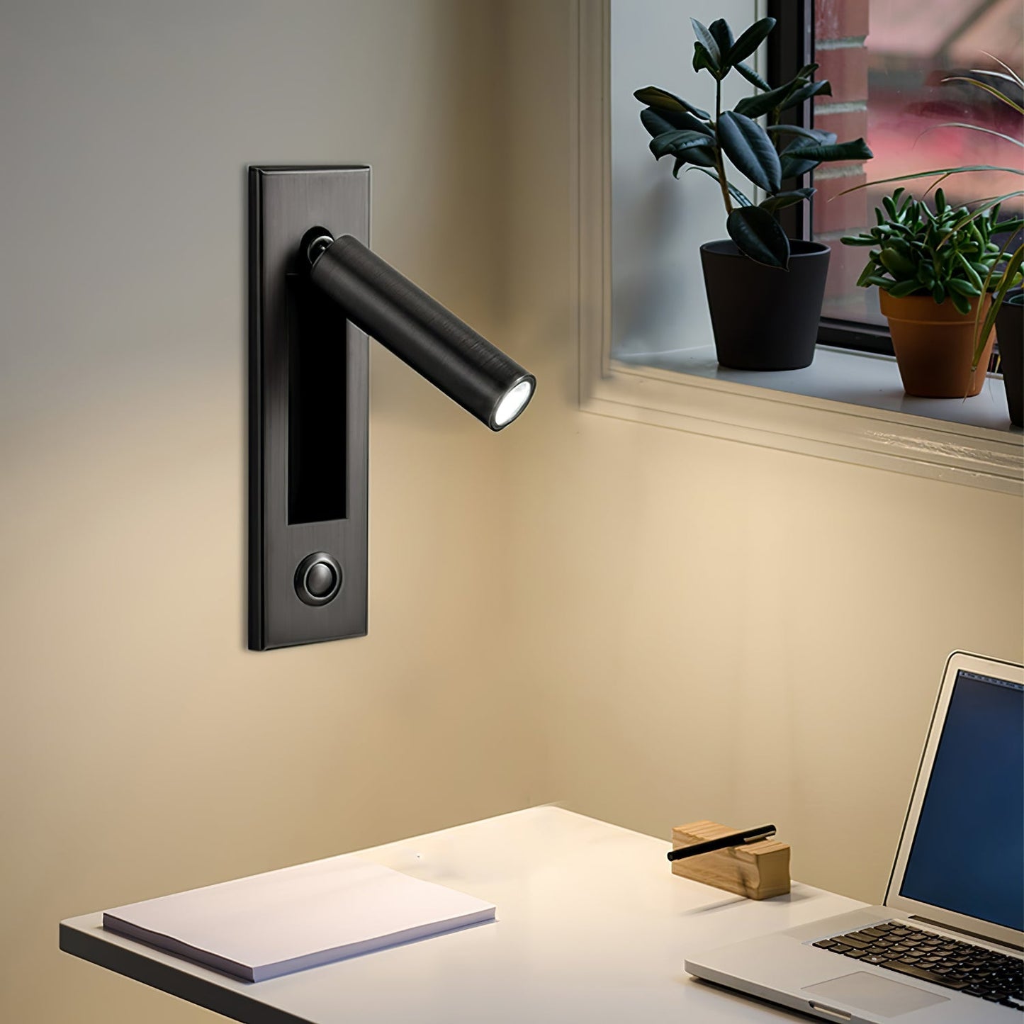 Modern Aluminum LED Wall Lamp - Adjustable Embedded Sconce - Minimalist Lighting - Image 2