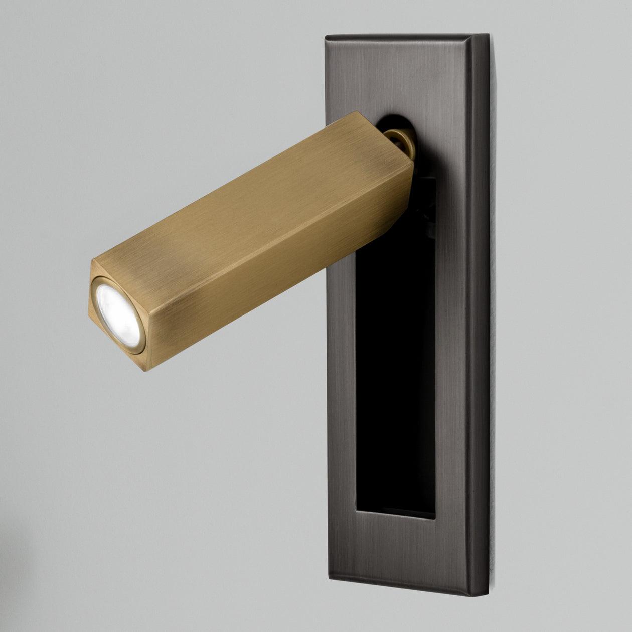 Modern Aluminum LED Wall Lamp - Adjustable Embedded Sconce - Minimalist Lighting - Image 8