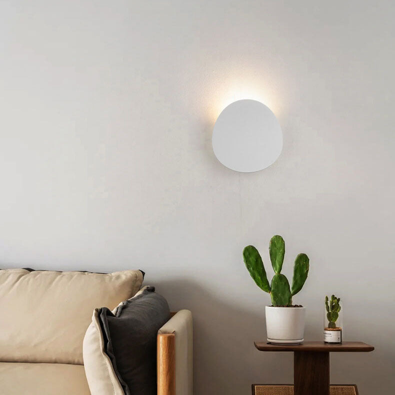 Modern Aluminum LED Wall Sconce - Round Indoor/Outdoor Lighting - Stylish Design - Image 3