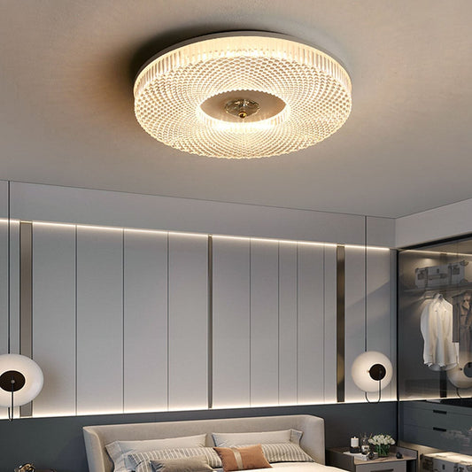 Modern Crystal LED Ceiling Lamp - Slim Design Plafondlamp - Image 1