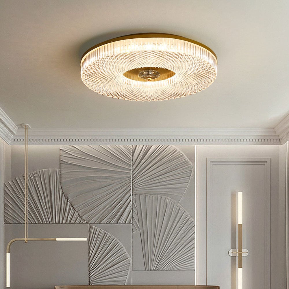 Modern Crystal LED Ceiling Lamp - Slim Design Plafondlamp - Image 2