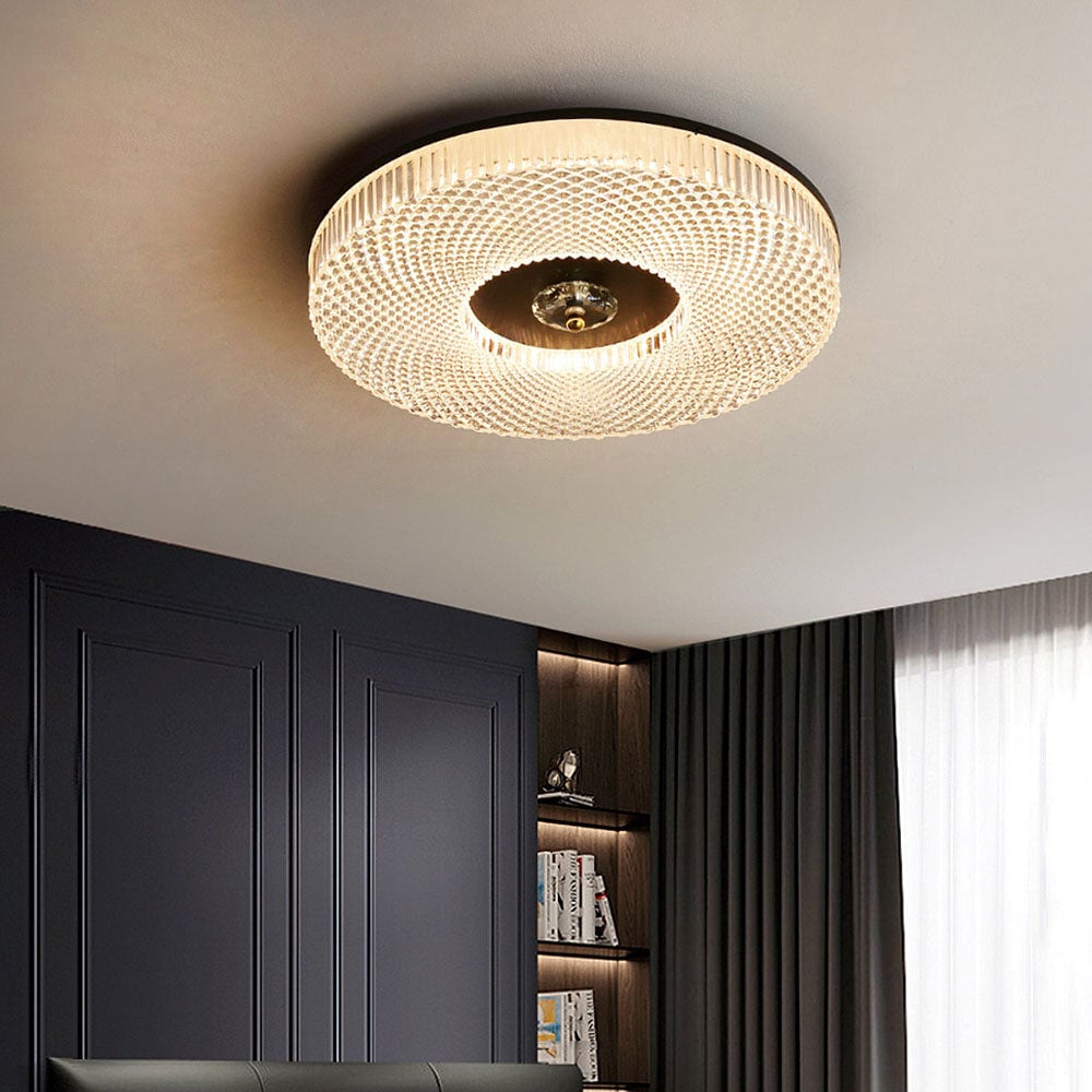 Modern Crystal LED Ceiling Lamp - Slim Design Plafondlamp - Image 3