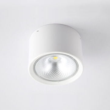 Modern Cylinder LED Ceiling Light - Nordic Style - Aluminum Flush Mount - Image 1