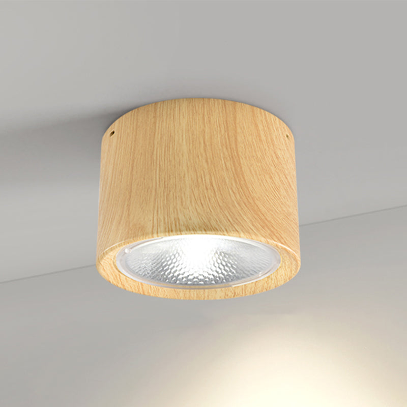 Modern Cylinder LED Ceiling Light - Nordic Style - Aluminum Flush Mount - Image 7