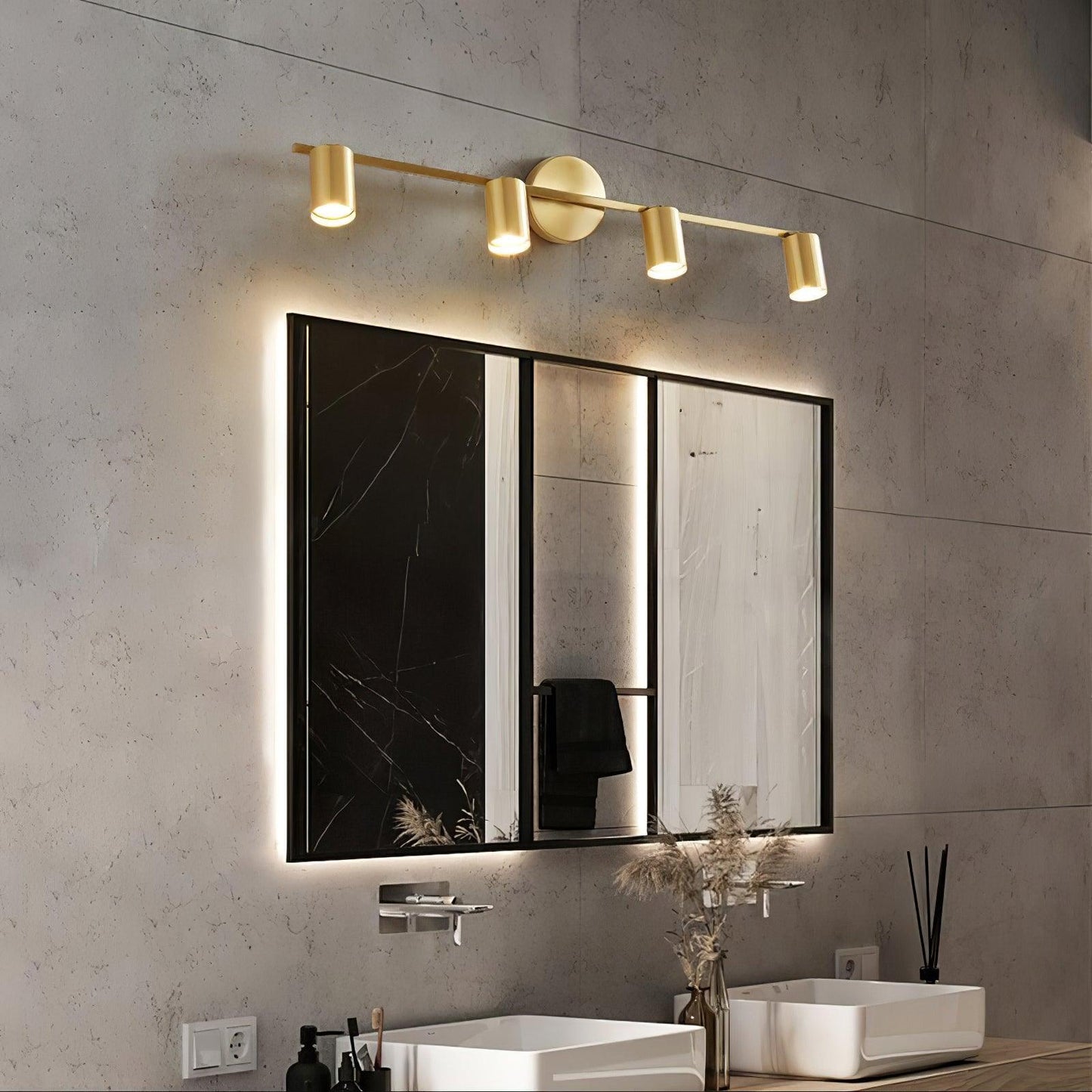 Modern Cylinder Spotlight - Adjustable Wall Lamp - Metal Lighting Fixture - Image 3