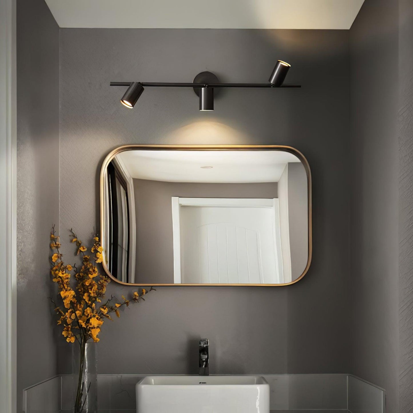 Modern Cylinder Spotlight - Adjustable Wall Lamp - Metal Lighting Fixture - Image 4