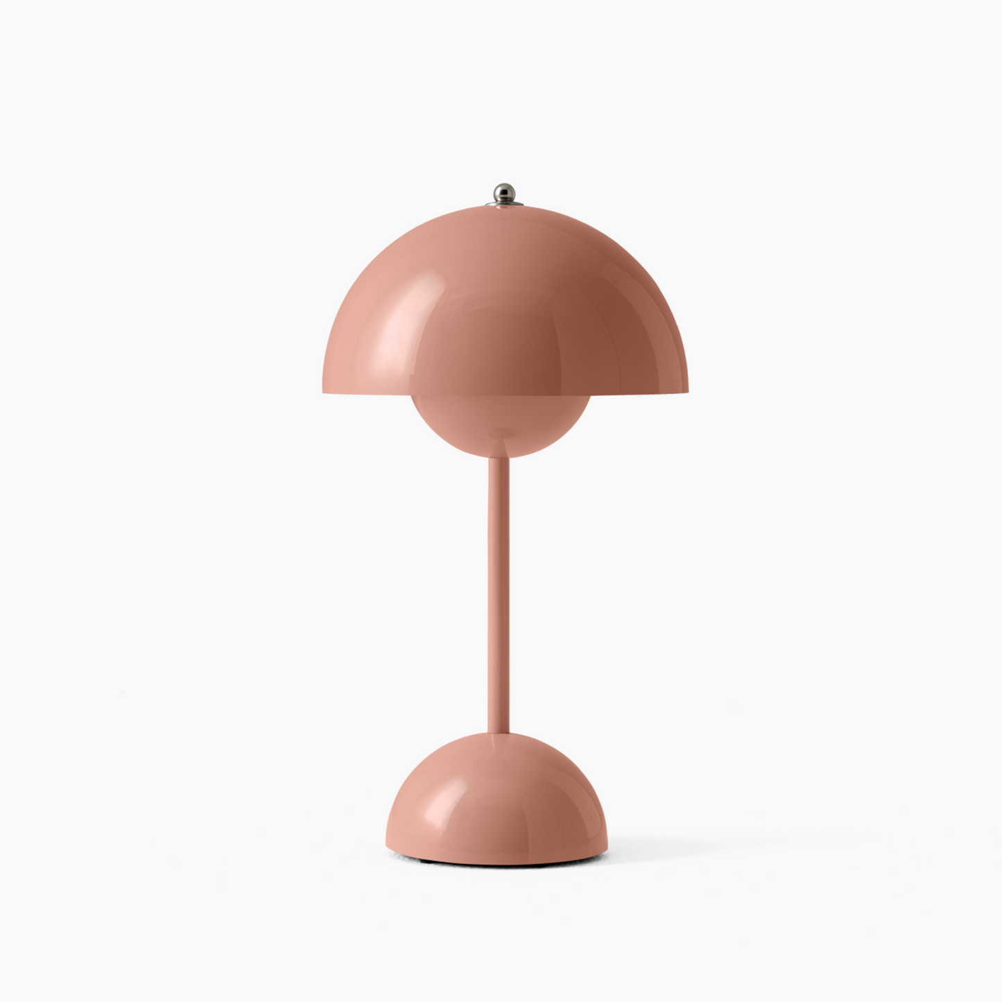 Modern Dome Table Lamp - Iron & Acrylic - Wireless LED Lighting - Image 7