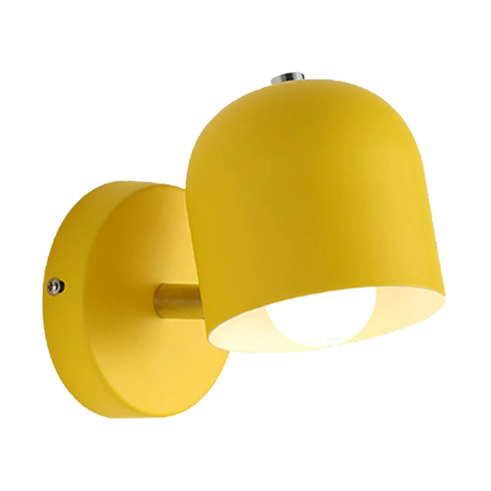 Modern Dome Wall Lamp - Iron & Glass Sconce - Stylish Lighting Fixture - Image 10