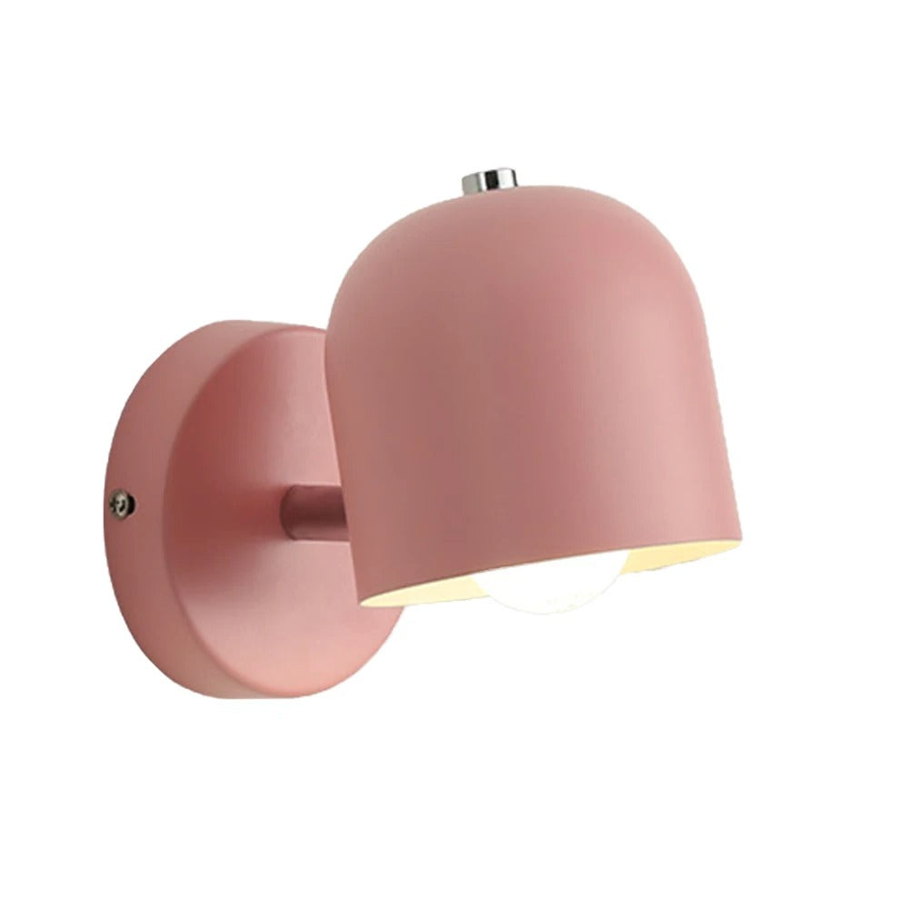 Modern Dome Wall Lamp - Iron & Glass Sconce - Stylish Lighting Fixture - Image 9