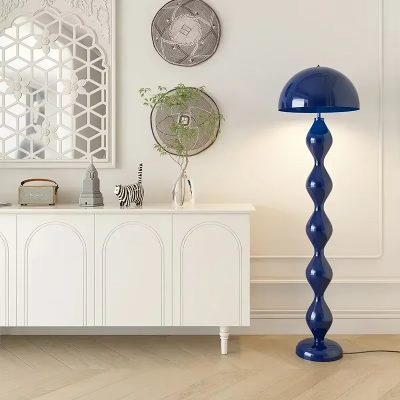 Modern Floor Lamp - Sculptural Accent Light - Living Room & Bedroom Lighting - Image 2