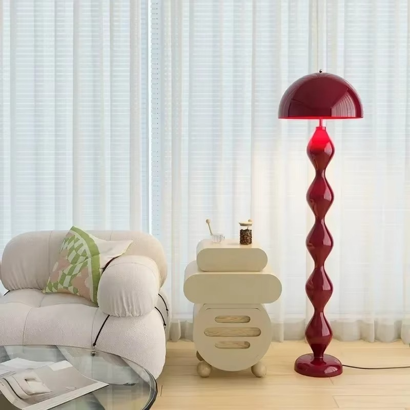 Modern Floor Lamp - Sculptural Accent Light - Living Room & Bedroom Lighting - Image 4