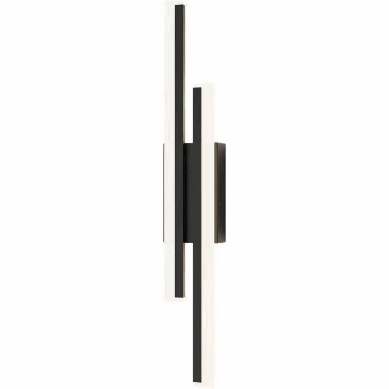 Modern Geometric Wall Sconce - Iron & Acrylic LED Light - Image 1