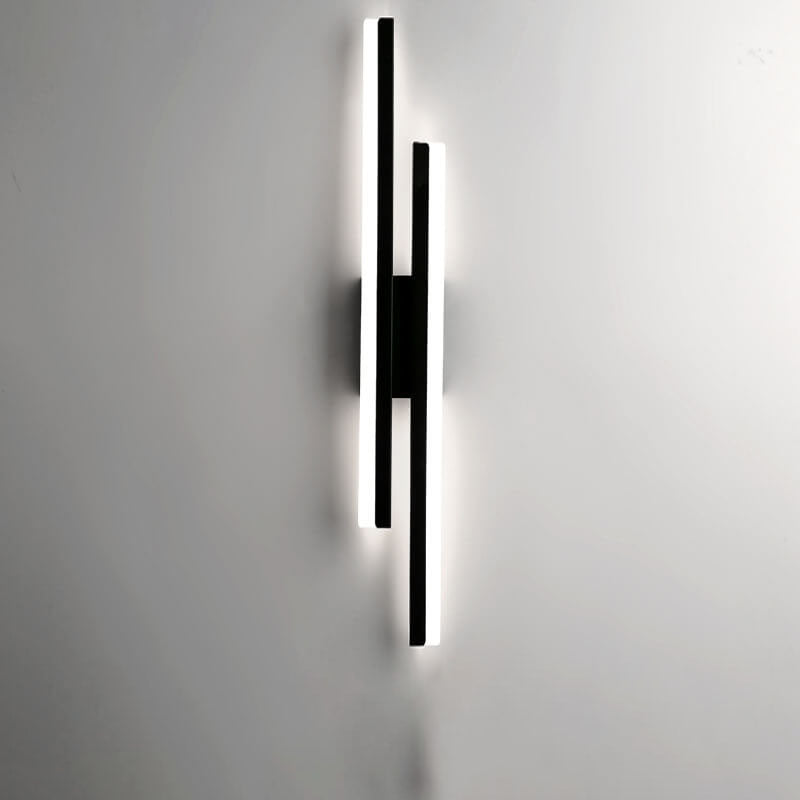 Modern Geometric Wall Sconce - Iron & Acrylic LED Light - Image 6