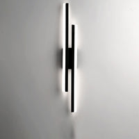 Modern Geometric Wall Sconce - Iron & Acrylic LED Light