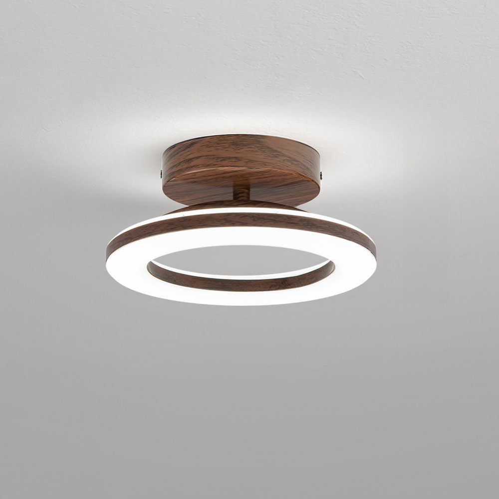 Modern Glow Disc Ceiling Light - Neutral Glow Design