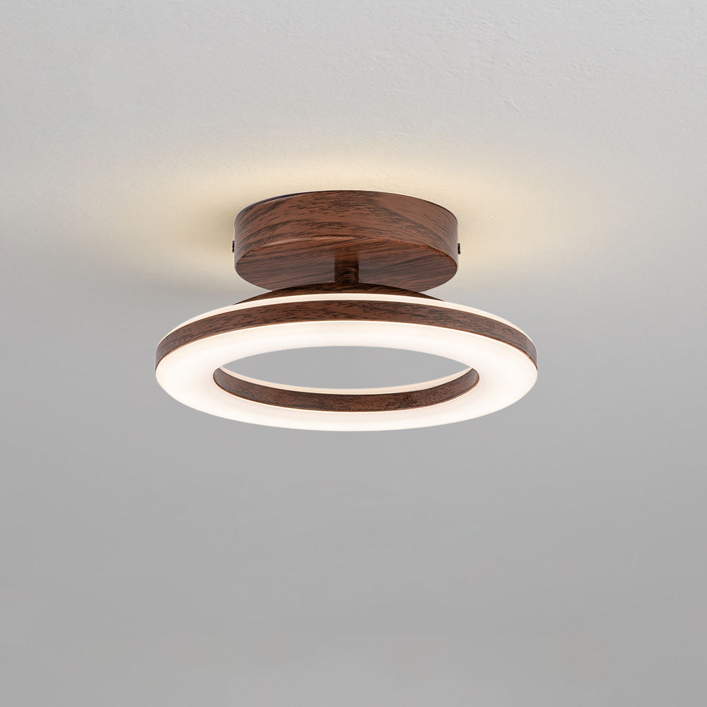 Modern Glow Disc Ceiling Light - Neutral Glow Design