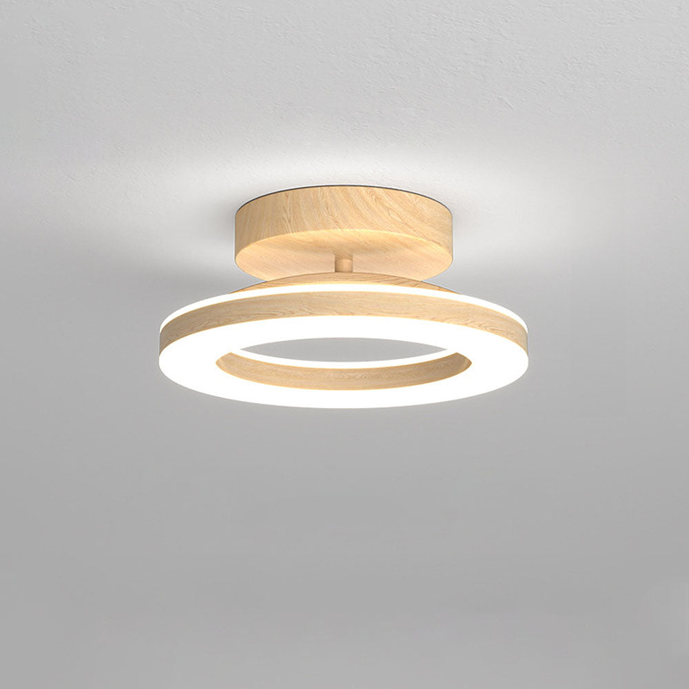 Modern Glow Disc Ceiling Light - Neutral Glow Design