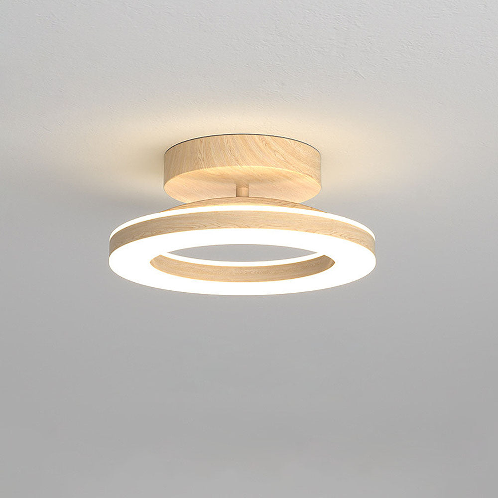 Modern Glow Disc Ceiling Light - Neutral Glow Design