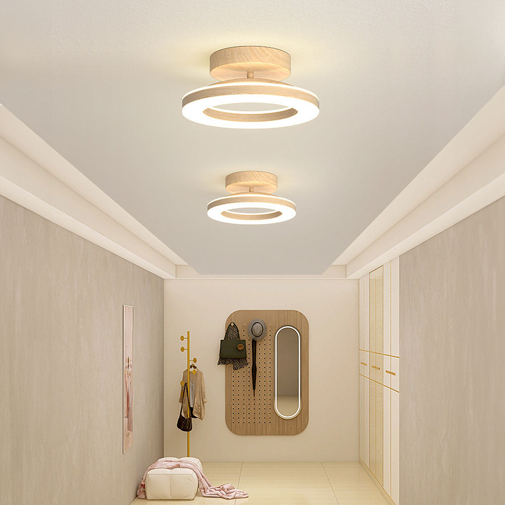 Modern Glow Disc Ceiling Light - Neutral Glow Design