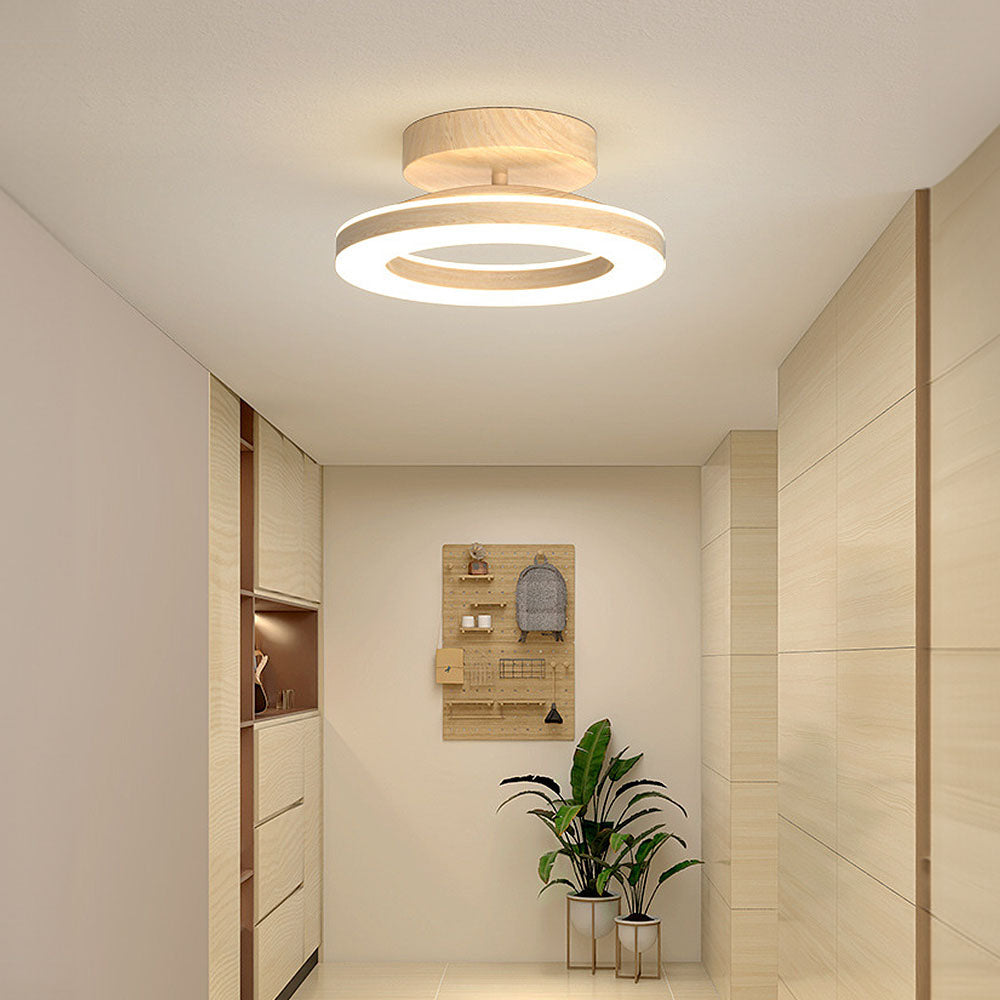 Modern Glow Disc Ceiling Light - Neutral Glow Design