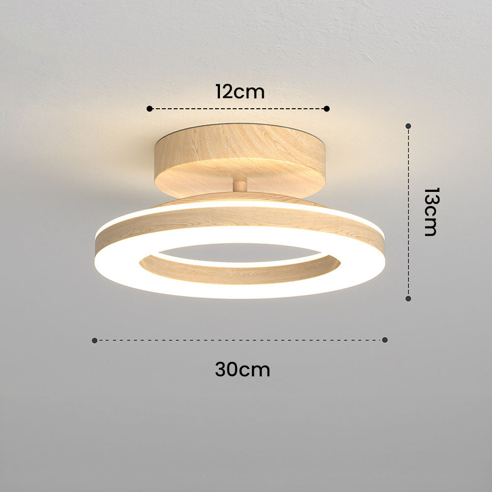 Modern Glow Disc Ceiling Light - Neutral Glow Design