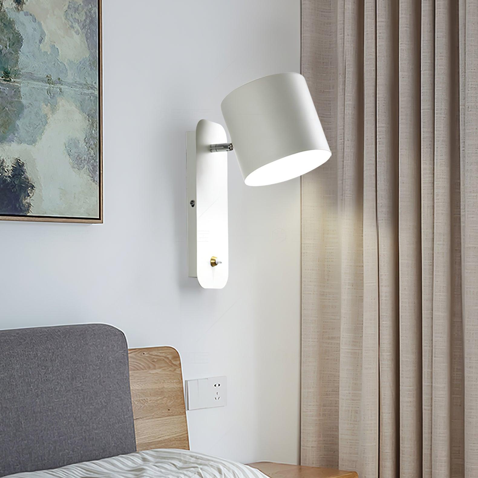 Modern Iron Wall Sconce - Rotatable Cylinder LED Wall Lamp - Minimalist Lighting - Image 1