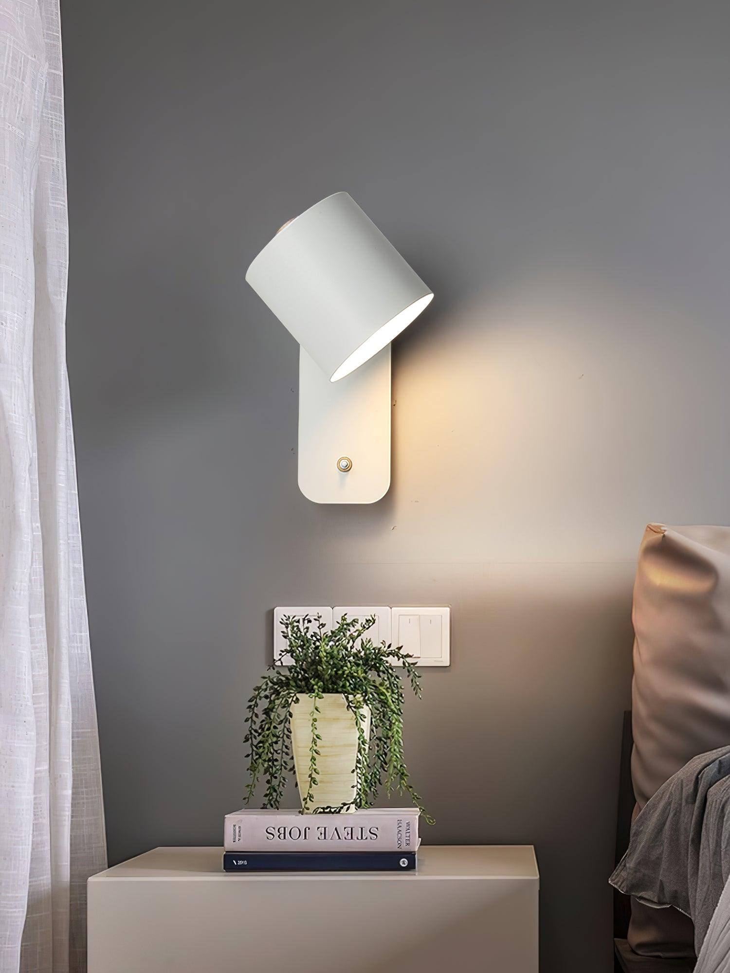 Modern Iron Wall Sconce - Rotatable Cylinder LED Wall Lamp - Minimalist Lighting - Image 4