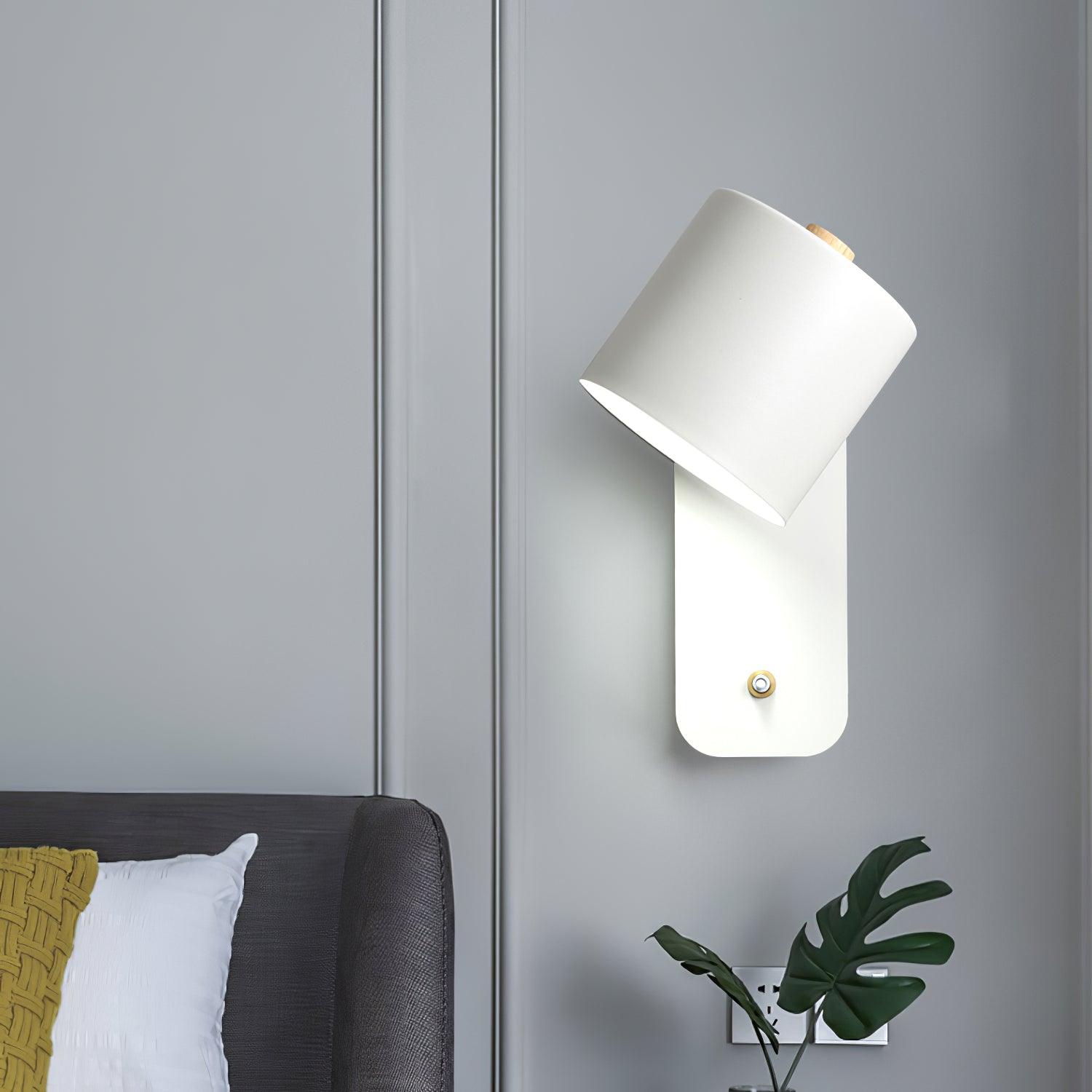 Modern Iron Wall Sconce - Rotatable Cylinder LED Wall Lamp - Minimalist Lighting - Image 5
