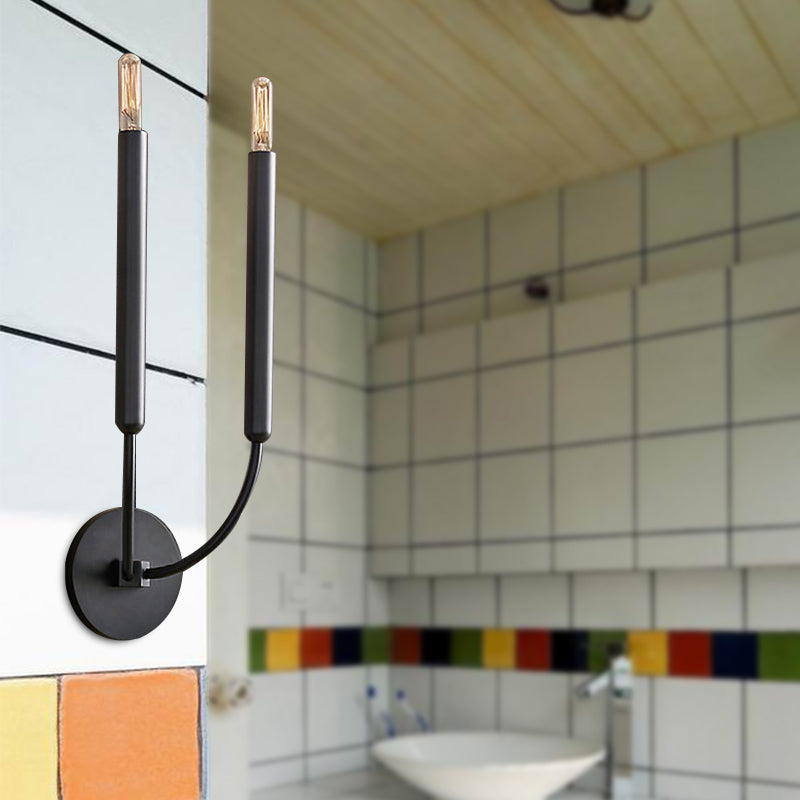 Modern Iron Wall Sconce - Tube Wall Lamp - Minimalist Wall Lighting - Image 7
