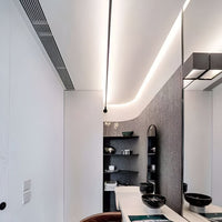 Modern LED Ceiling Light - Rotatable Track Lighting - Aluminium & Acrylic Fixture