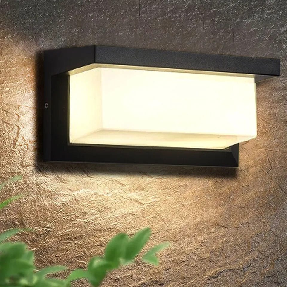 Modern LED Outdoor Wall Light with Motion Sensor