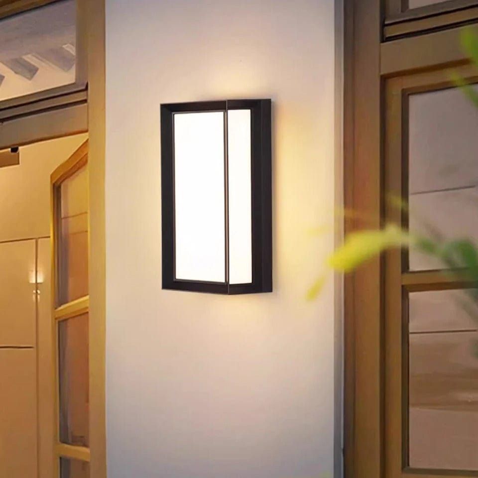 Modern LED Outdoor Wall Light with Motion Sensor