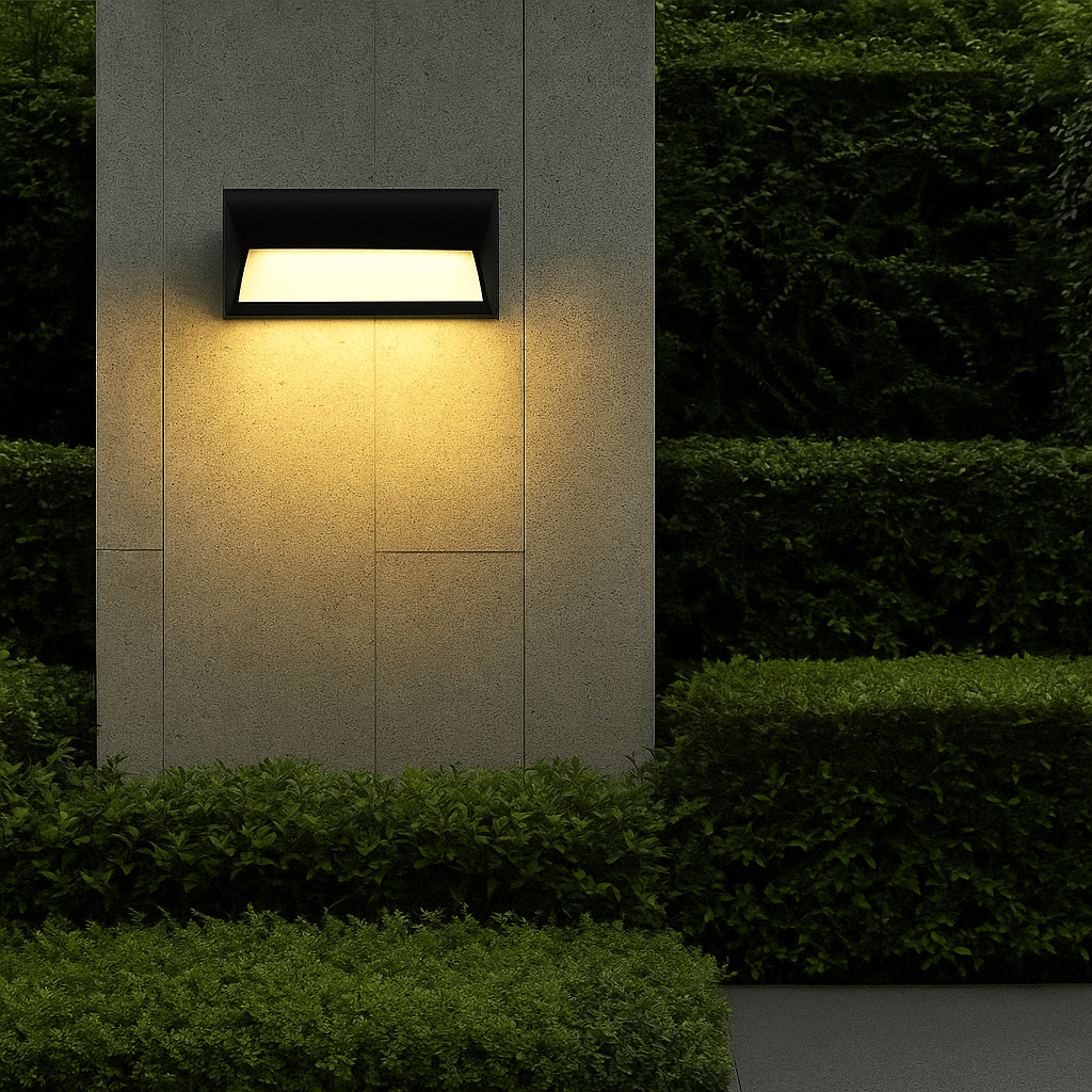 Modern LED Outdoor Wall Light with Motion Sensor