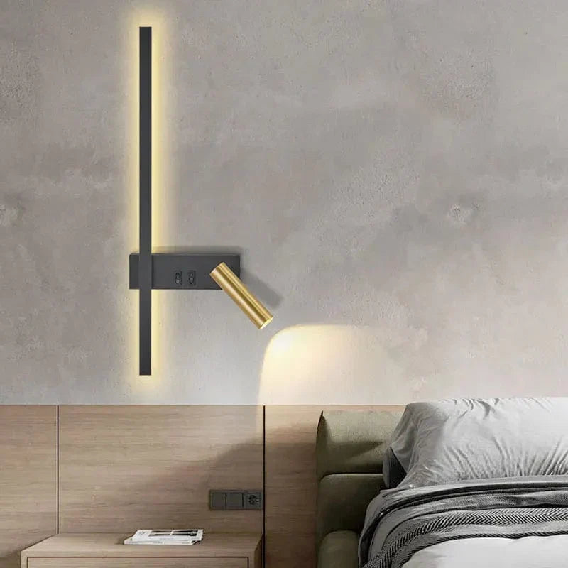 Modern LED Wall Reading Light - Soft Light