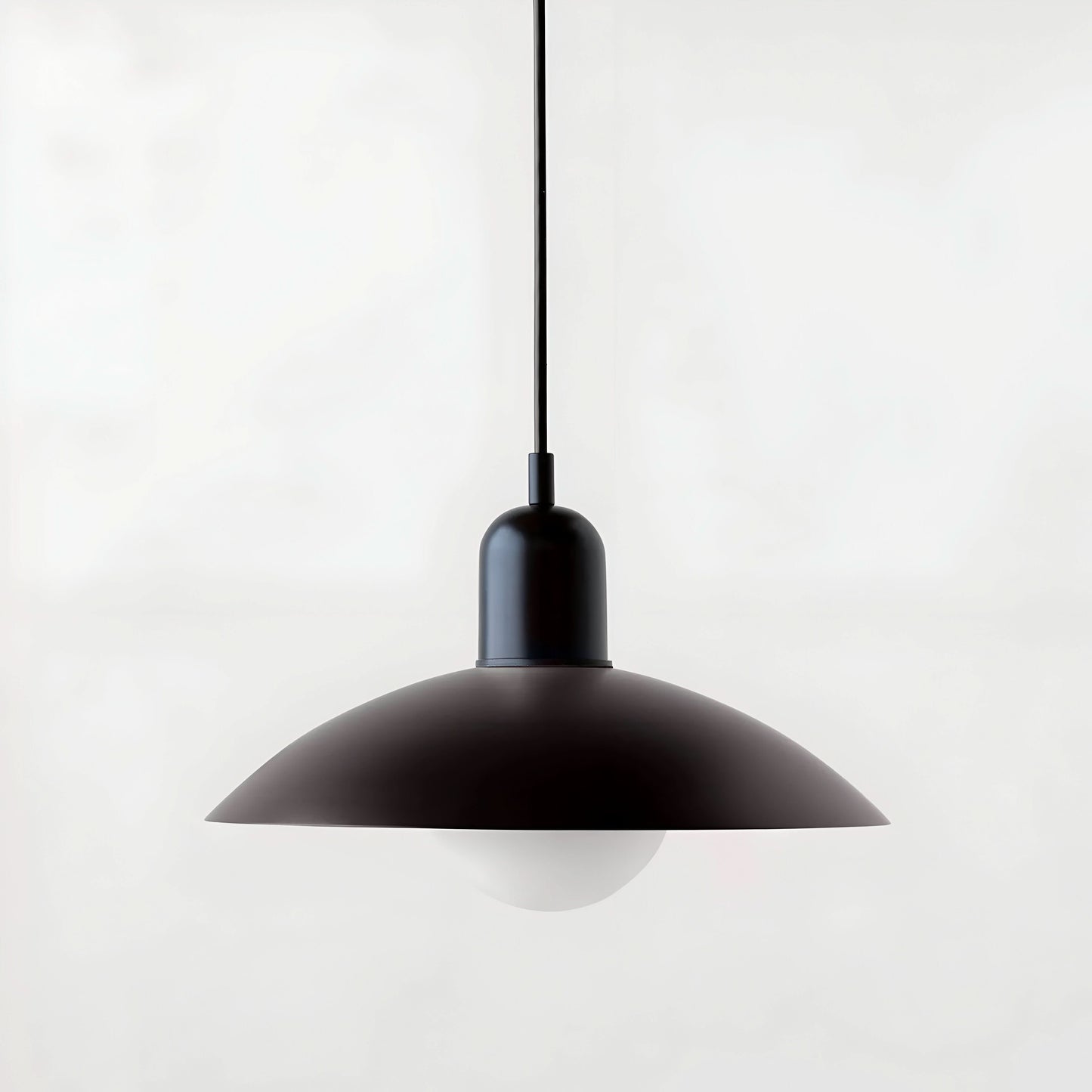 Modern Macaron Bauhaus Pendant Light – Iron Shade