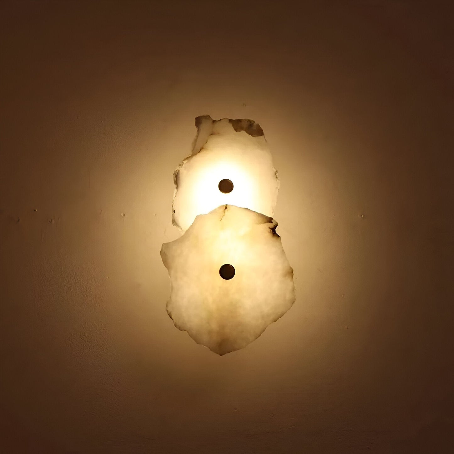 Modern Marble Wall Sconce - Irregular Stone Texture - LED Wall Lamp - Image 2