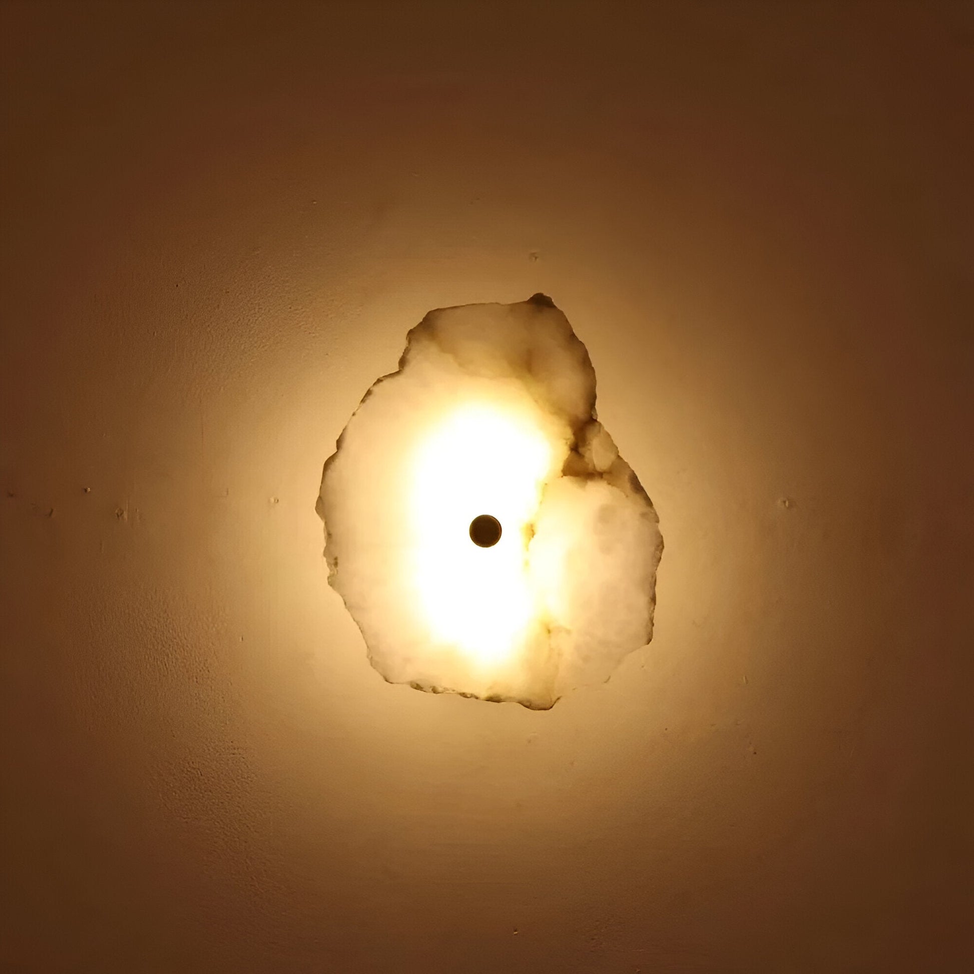 Modern Marble Wall Sconce - Irregular Stone Texture - LED Wall Lamp - Image 5