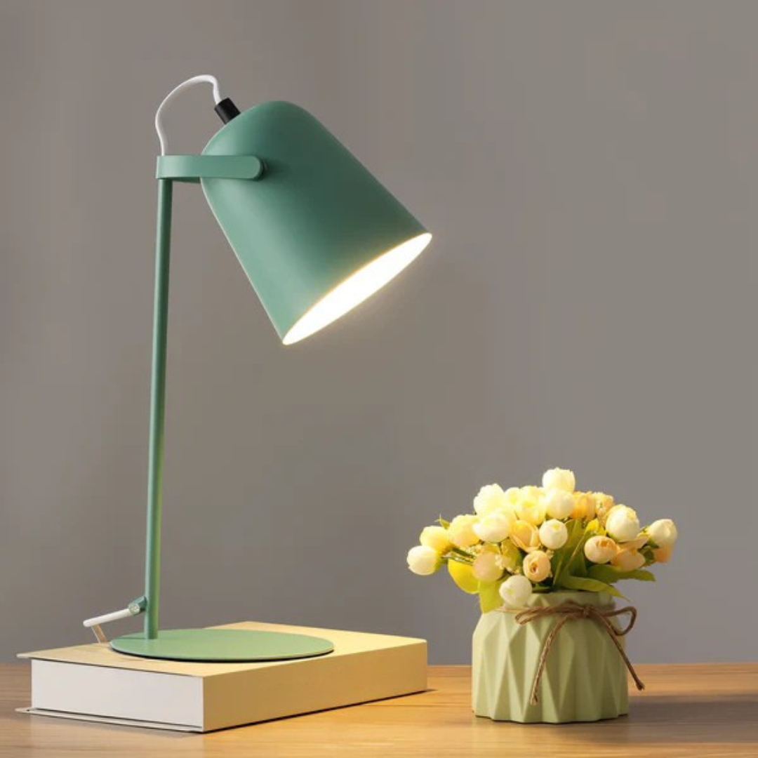 Modern Metal Table Lamp - Minimalist Cone Design - Stylish Desk Lamp - Image 3