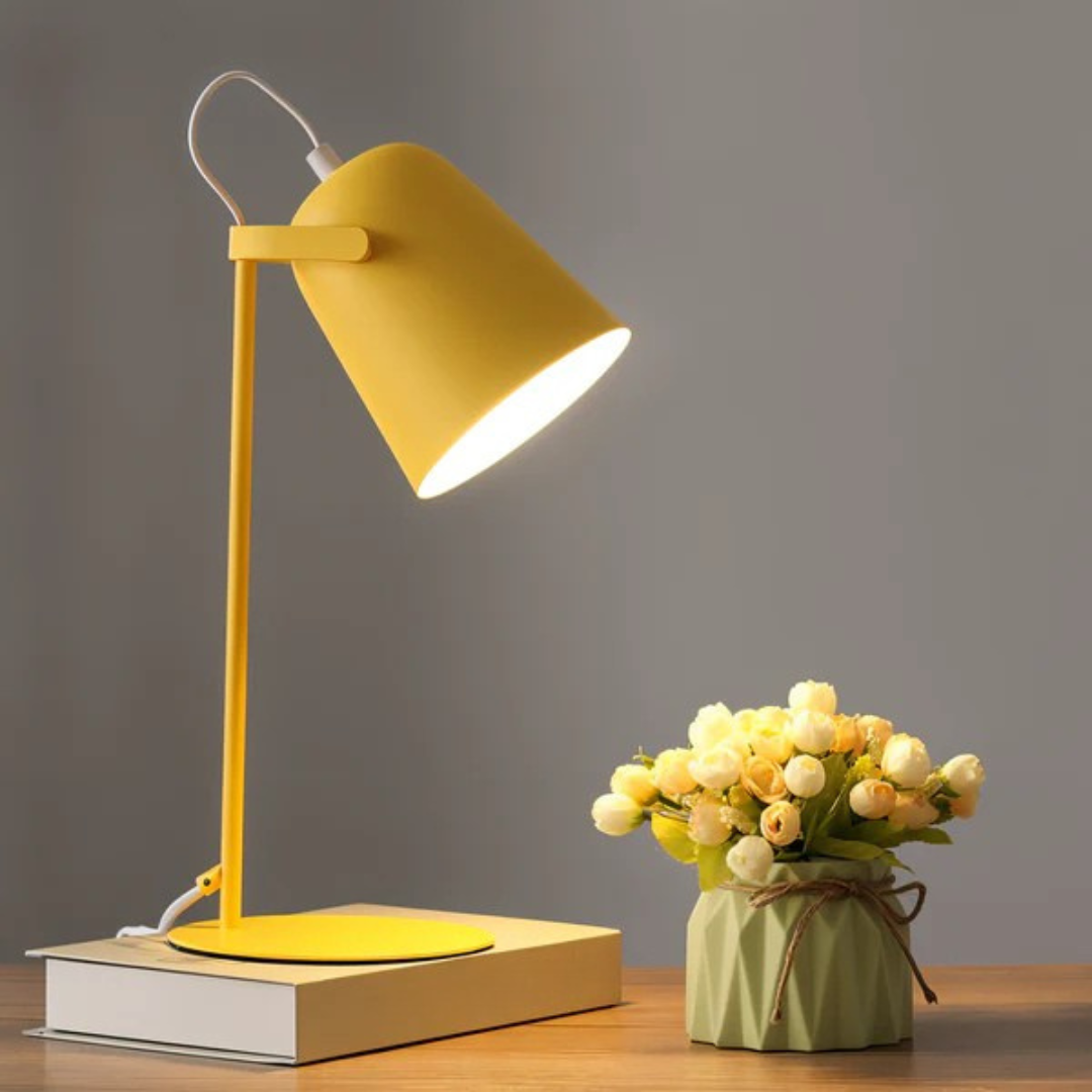 Modern Metal Table Lamp - Minimalist Cone Design - Stylish Desk Lamp - Image 4