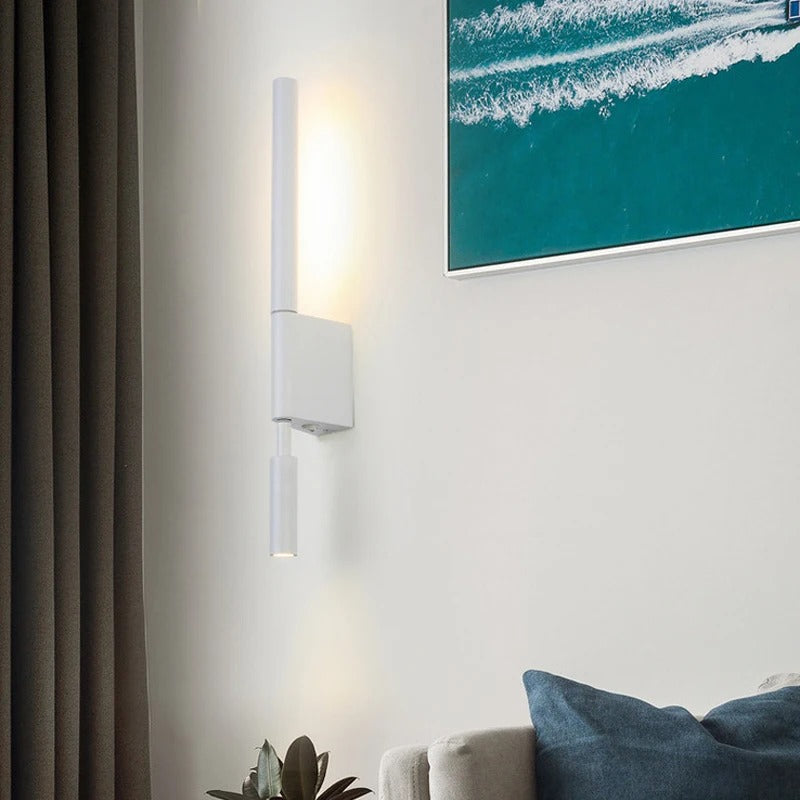Modern Metal Wall Lamp - Swivel Arm - Adjustable Spotlight - Bedroom Lighting - Image 1