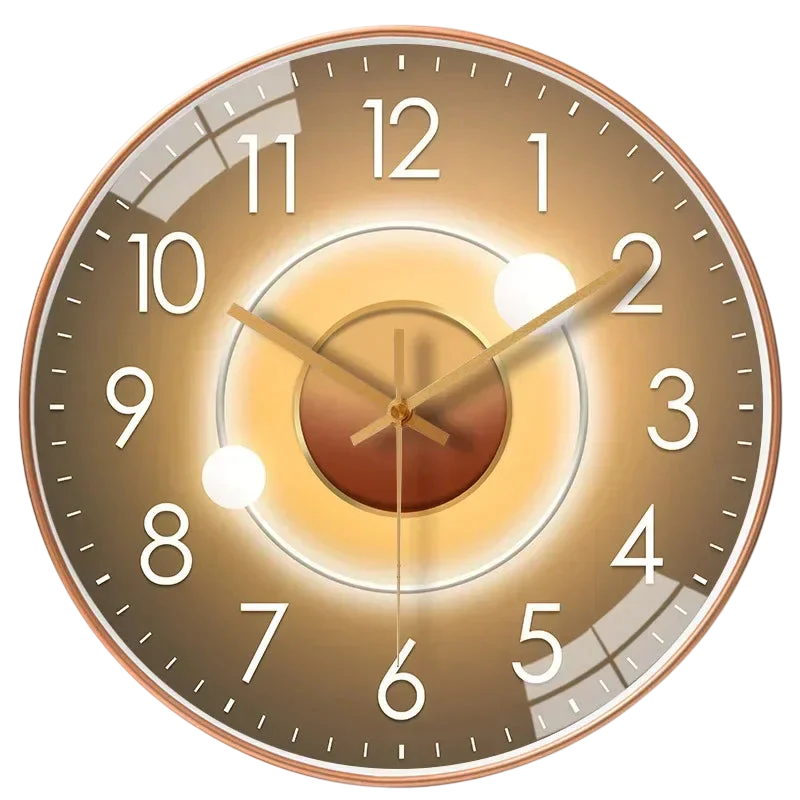 Modern Minimalist Wall Clock - Silent Quartz Movement - Home & Office Decor - Image 1