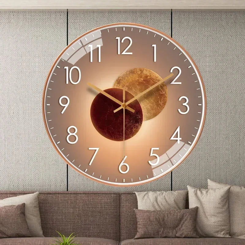 Modern Minimalist Wall Clock - Silent Quartz Movement - Home & Office Decor - Image 3