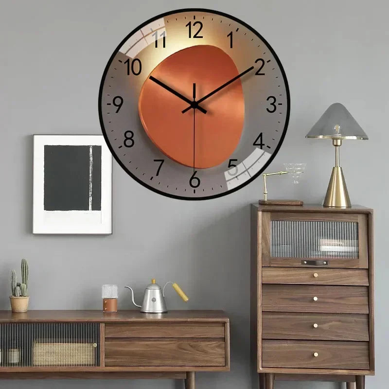Modern Minimalist Wall Clock - Silent Quartz Movement - Home & Office Decor - Image 5